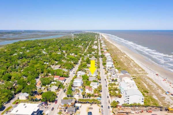 Salty Shack Unit C - Salty Shack - Dog Friendly Home - Across From The Beach - Central Location! Folly Beach Esterno foto