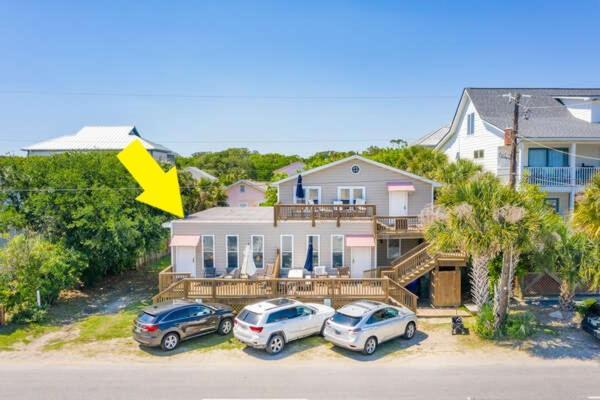 Salty Shack Unit C - Salty Shack - Dog Friendly Home - Across From The Beach - Central Location! Folly Beach Esterno foto